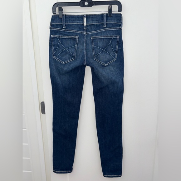 Ariat Real Denim Ella mid rise skinny jeans sz 28R EUC LN - Picture 4 of 9